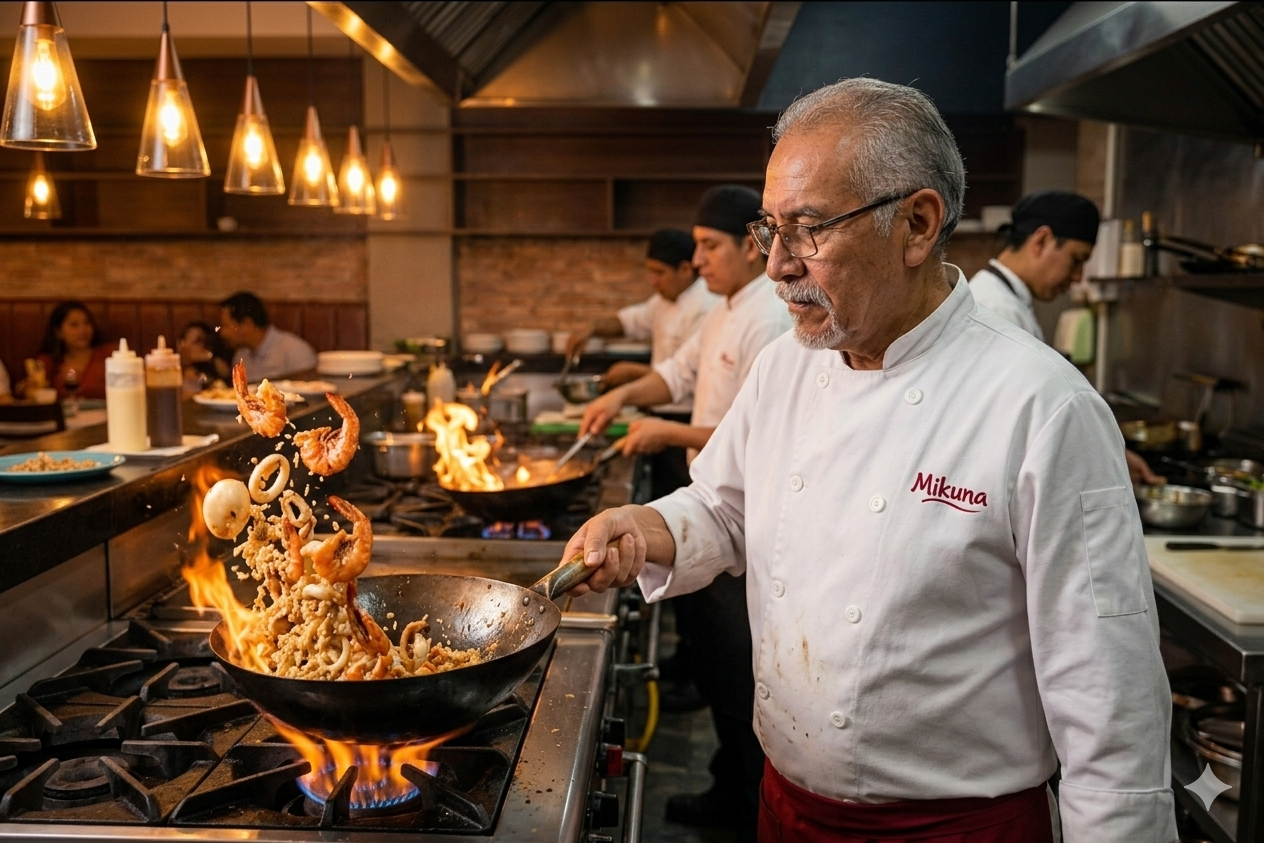 Nuestro Chef en acción